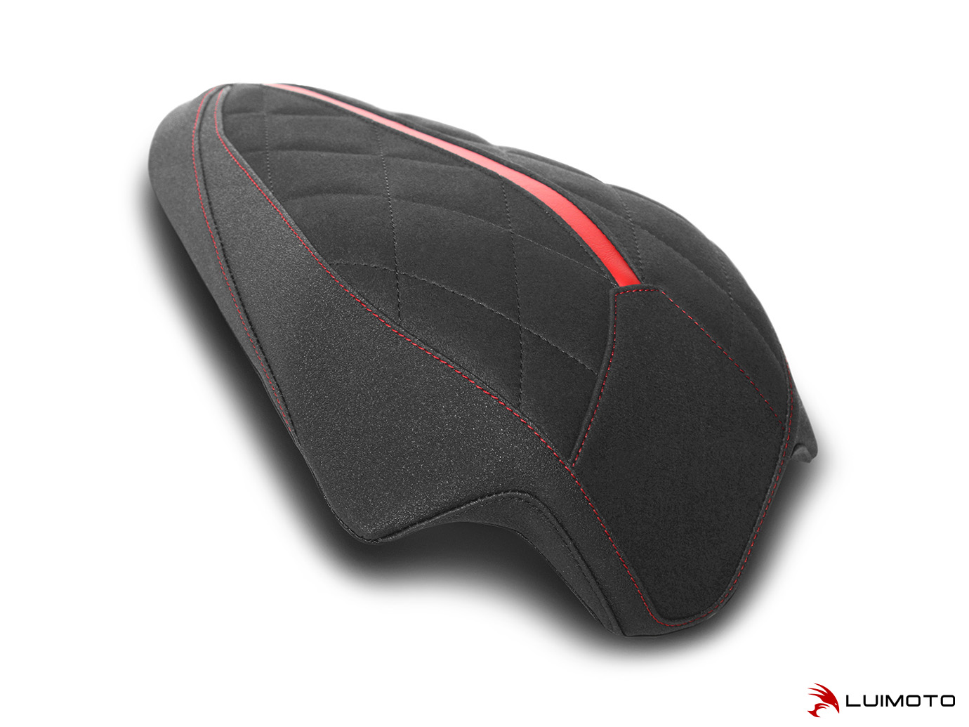 LUIMOTO GP Diamond Passenger Seat Cover for DUCATI PANIGALE V4 / S / R / SP (2022+) LUIMOTO GP Diamond Passenger Seat Cover for DUCATI PANIGALE V4 / S / R / SP (2022+)